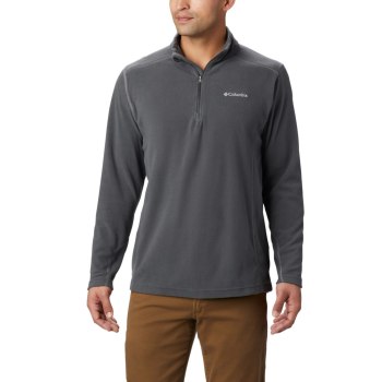 Columbia Muške Puloveri - Klamath Range II Half Zip Fleece Tamno Sive | XQGR-48096